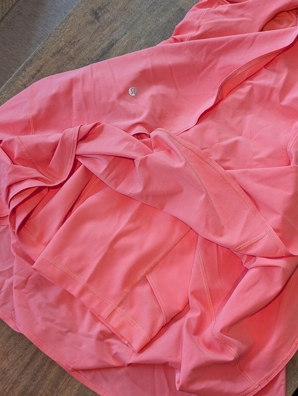 Lululemon Court Crush Dress Raspberry Cream Size 4 - Picture 6 of 6